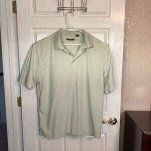 Cubavera Polo Mens Size XXL Short Sleeve Mint Green